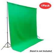 LS Photography 5 x 7 ft. Green Backdrop Chroma Key Screen Background 1 Pack, WMT1712