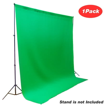 Image of LS Photography 5 x 7 ft. Green Backdrop Chroma Key Screen Background 1 Pack WMT1712