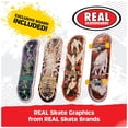 thumbnail image 2 of Pack de 4 monopatines reales Fingerboard TECH DECK Ultra DLX para niños mayores de 6 años, 2 of 5