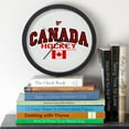 thumbnail image 3 of CafePress - CA(CAN) Canada Hockey - 10" Quartz Analog Battery-Powered Modern Wall Clock, Unique, 3 of 5