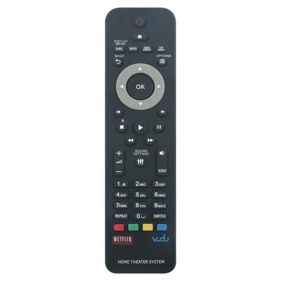 New Replace Remote Control fit for PHILIPS home theater system HTS3541 hts3564 HTS3581 HTS3564 HTS3564/F7