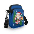 thumbnail image 3 of HELLHERO Santa Claus Christmas Tree Sling Bag Women Men, Women 4.33x1.97x7.09 2 Zippers Casual Use Adult Leakproof for Travel Double Deck, 3 of 7