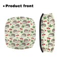 thumbnail image 2 of HELLHERO Washable Seat & Back Cover Rollator Seat Covers Hedgehog Cherry for Unisex Stretchable Material Breathable, 2 of 7