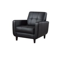 High toned Accent Chair, Black