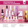 thumbnail image 2 of Kit de gel para uñas Builder SAVILAND con taladro para uñas, 6 colores, 10 ml, 2 of 8