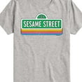 thumbnail image 3 of Sesame Street - Logo Repeated- Toddler and Youth Short Sleeve Graphic T-Shirt, 3 of 5