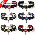 thumbnail image 3 of Black Lace Gothic Collar Vampire Collar Pendant Chain Rhinestone Punk Halloween Costume Jewelry, 3 of 3