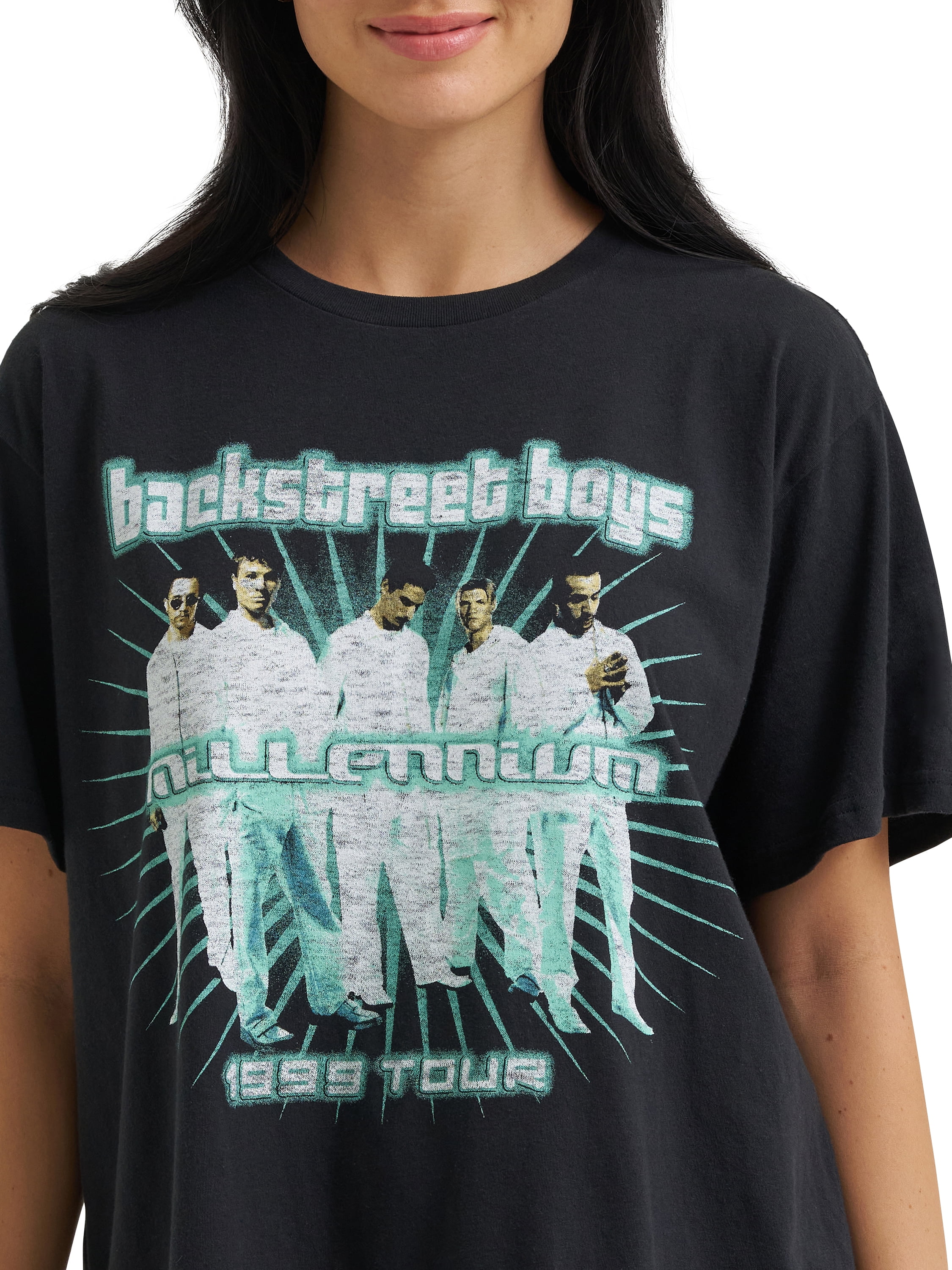 Lee® Women's Short Sleeve Backstreet Boys Graphic Band Tee