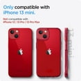 thumbnail image 2 of AmPm Ultra Hybrid Designed for Apple iPhone 13 Mini Case (2021) - Crystal Clear, 2 of 8