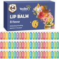 thumbnail image 1 of Bálsamo labial YesBes, paquete de 64 unidades, natural, con vitamina E y aceite de coco, 1 of 9