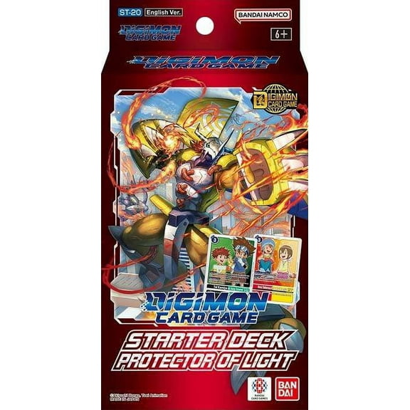 Digimon Trading Card Game Starter Deck Protector of Light (54 Cards)