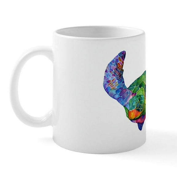 CafePress - Sea Turtle Mug - 11 oz Ceramic Mug - Novelty Coffee Tea Cup