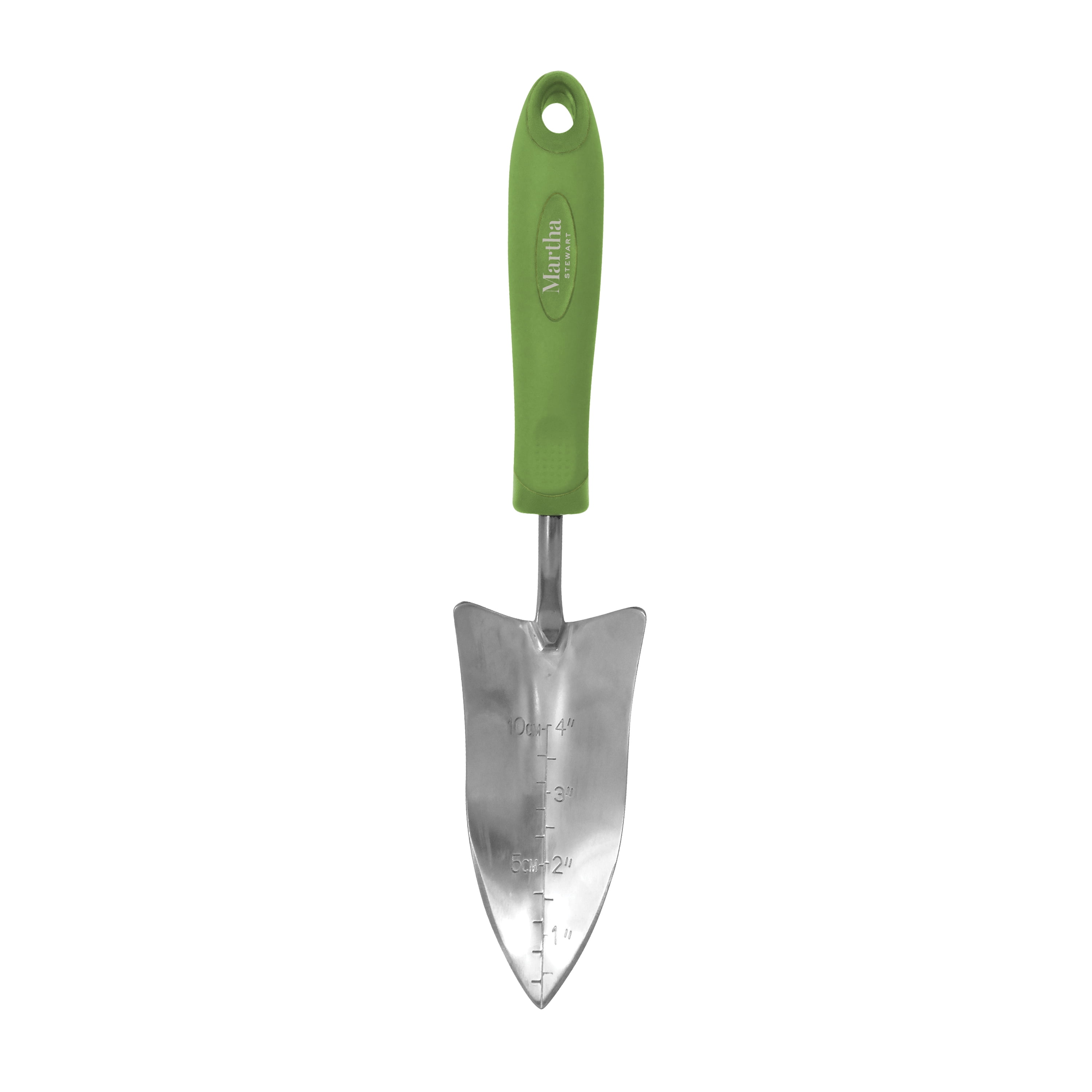 Martha Stewart Classic Stainless Steel Transplanter, Comfort Grip Handle