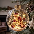 thumbnail image 6 of Christmas Story Ornament Ball – Mini Holiday Scene Hanging Decoration, Festive Tree Decor for Christmas (E), 6 of 6