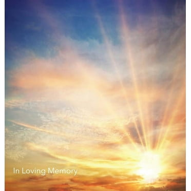 In Loving Memory Funeral Guest Book, Wake, Loss, Memorial Service, Love, Condolence Book, Funeral Home, Church, Thoughts and In Memory Guest Book (Hardback), (Hardcover)