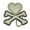 crossed bones silver chrome with rhinestones, variant on Heart Crossed Bones Belt Buckle Tattoo Gothic Silver Chrome Men Women Fashion