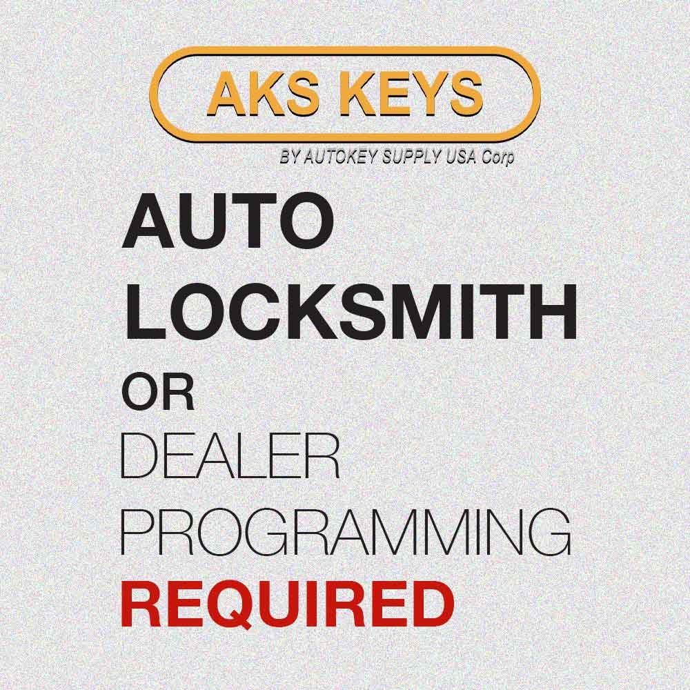 AKS KEYS New Replacement Uncut Blank Chipped  Transponder Key for GM PK3 B99 (10 Pack) - image 3 of 5