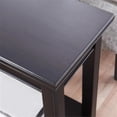 thumbnail image 4 of Pemberly Row Table d'Appoint Moderne Étroite en Bois avec Tablette, Noir, 4 of 6