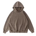thumbnail image 4 of Vedolay Women's Hoodies Fashion 2023 Print Long-Sleeved Sweatshirt Casual Blouse Pullover Tops Jackets for Women Brown,L, 4 of 4