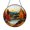 Acrylic 12 Inch, variant on Autumn Landscape Stained Glass Window Hanging, Peaceful Fall Tree View Suncatcher Decor