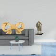 thumbnail image 2 of Tirador De Latón Con Forma De Lazo Para Muebles, Escultura De Caballero, Adorno De Escritorio, Estatua Creativa Europea, Figura Decorativa Para Cajones De Cocina, Armarios, Cómodas, Entrada,, 2 of 8