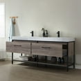 thumbnail image 3 of Miseno Mv701272-Nm Palma 72" Free Standing Double Basin Vanity Set - Mexican Oak, 3 of 5
