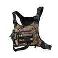 thumbnail image 1 of Bolsa de pecho con cremallera para correr, acampar, escalar, hacer senderismo y esquiar., 1 of 8