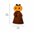 thumbnail image 2 of Halloween Pumpkin Decorations, Cute Fabric Pumpkin Tabletop Light with , Fall Home Decor for Indoor Entryway,Shelf, Party, and Seasonal Display, 2 of 6