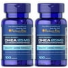 Puritan's Pride DHEA 25 mg 100 Tablets Building Muscle Burning Fat Healthy Aging (2 PACK)
