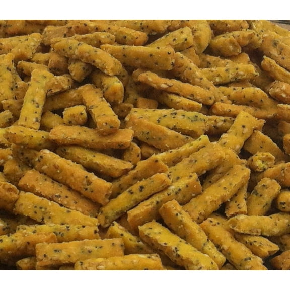 Golden Flavor- Poppy Onion Sesame Sticks- 30oz bags (2 Pack)