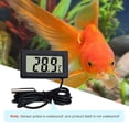 thumbnail image 3 of Mini Thermometer Digital Lcd Thermometer Temperature Monitor With External Probe(3pcs Black), 3 of 5
