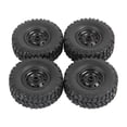 thumbnail image 2 of Neumáticos de coche RC RC Piezas de coche de control remoto Neumáticos de modificación Piezas de repuesto duraderas Pieza mejorada para coche RC de, 2 of 8