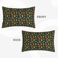 thumbnail image 4 of Fotbe Cartoon Dino Pillow Cases - Envelope Closure - Luxury, Extra Soft, Cooling Pillow Covers - Wrinkle, Fade, Stain Resistant-14"x20", 4 of 8