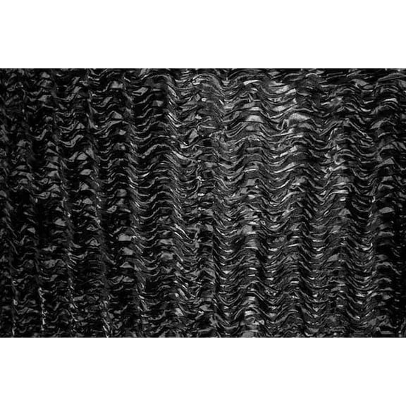 MACKENZIE Embroidered Taffeta Fabric. 58 Inch in Width | Home Decor, Black / Sample 3x3 Inch
