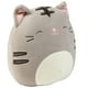 thumbnail image 2 of Juguete de peluche Squishmallows Tally The Grey Cat, 20 cm, regalo para niños, 2 of 6