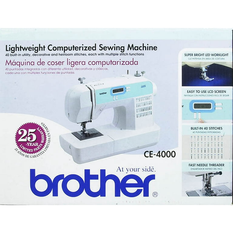 Vaciar la basura fingir inferencia maquina de coser brother ce 4000