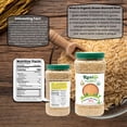 thumbnail image 3 of Rani Brown Basmati Rice Extra Long Aged 56oz (3.5lbs) 1.59kg PET Jar ~ All Natural | Gluten Friendly | Vegan | Indian Origin | Kosher | Export Quality | USDA Certified Organic, 3 of 8