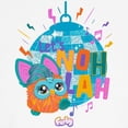 thumbnail image 3 of CafePress - Furby Disco Ball Kids Baseball T Shirt - Kids Cotton Baseball Jersey, 3/4 Sleeve Shirt, 3 of 4