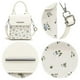 thumbnail image 5 of Bolso Hombro para Mujer Correa Ajustable PU Floral Viajes Al Aire Libre, 5 of 9