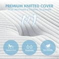 thumbnail image 5 of Full Mattress, 10 inch Hybrid Foam Mattresses in a Box, Pocket Innersprings with Memory Foam for Motion Isolation,Breathable Soft Cover Mattress Medium Firm, 5 of 8
