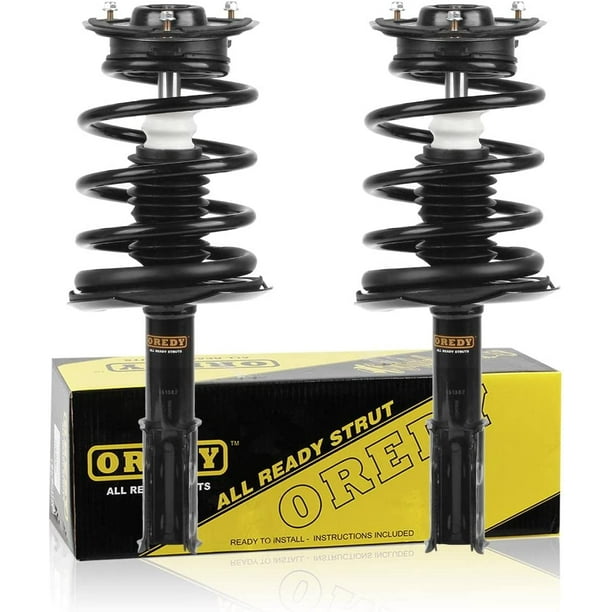 OREDY Front Shocks Struts with Coil Spring Assembly Kit Replacement for