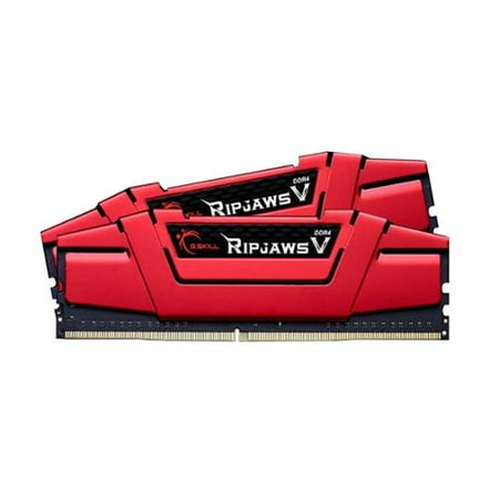 G.SKILL 32GB (2 x 16GB) Ripjaws V Series DDR4 PC4-19200 2400MHz Intel Z170 Desktop Memory Model F4-2400C15D-32GVR