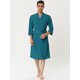 thumbnail image 2 of Albornoz tipo gofre Lars Amadeus para Hombre Verde XS, 2 of 5