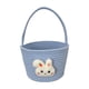 thumbnail image 1 of Cesta de Pascua Cestas de conejito de Pascua con asas Decoraciones Cubos Golosinas Azul, 1 of 9
