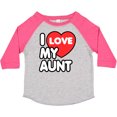 thumbnail image 3 of Inktastic I Love My Aunt Boys or Girls Toddler T-Shirt, 3 of 5