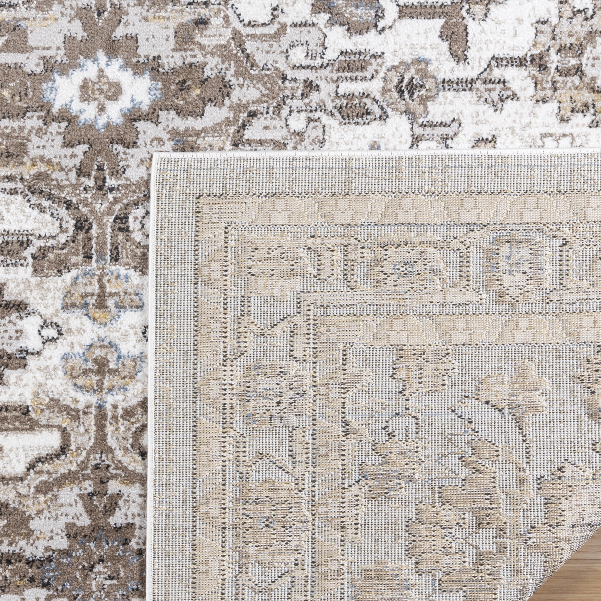 Gertmenian Alor Arcadia Traditional Oriental Ivory Indoor Area Rug