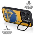 thumbnail image 2 of Skinit NBA Golden State Warriors Large Logo iPhone 14 Pro Kickstand Case, 2 of 4