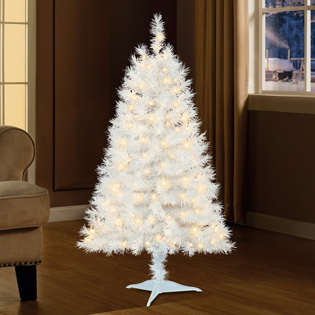 Christmas Tree With Lights Walmart 