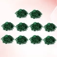 thumbnail image 4 of plastic cheer poms 10 Pcs/5 Pairs 25g Plastic Cheering Balls Squad Spirited Fun Cheerleading Kit Cheer Poms Cheerleaders Supples with Handle for Competition Cheering Sports Events (Green), 4 of 10