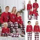 Famille Correspondant Pyjama de Noël Mis Femmes Bébé Enfants Cerf Vêtements de Nuit – image 1 sur 5